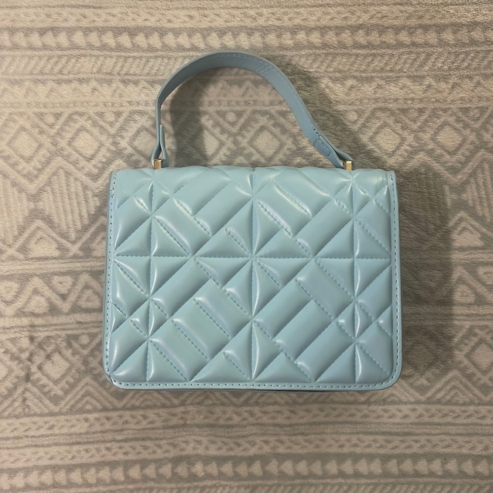 Small Light Blue Handbag
